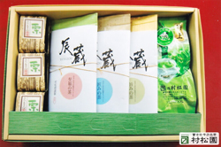辰蔵のお茶+栗ようかんセット